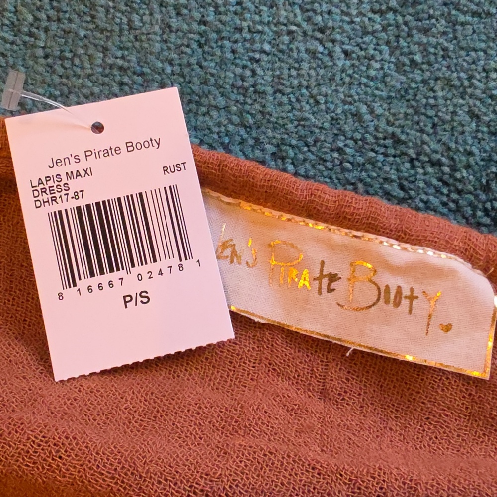 jens pirate booty lapis maxi dress Nwt Rust - Picture 10 of 14